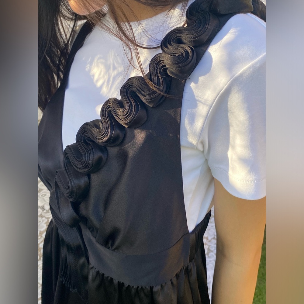 NWOT Anthro Pure Silk Empire Waist Sleeveless
Long Top